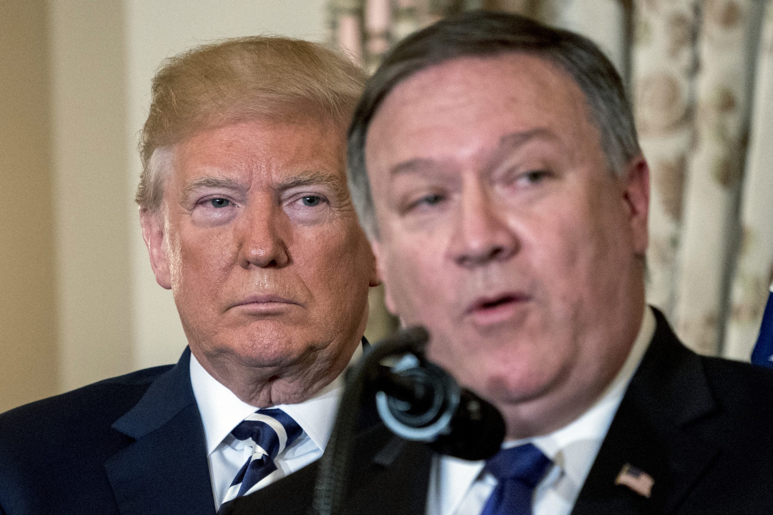 Mike Pompeo, Donald Trump