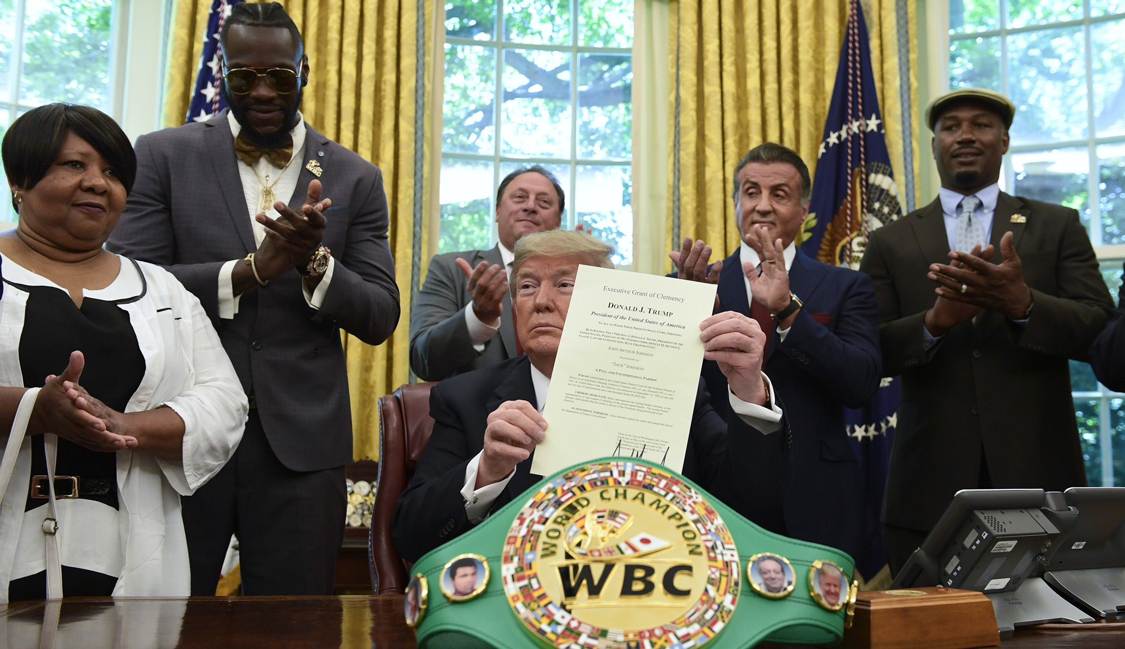 Anthony Scaramucci mocks critics who accuse Trump of being a racist for ignoring Jack Johnson pardon