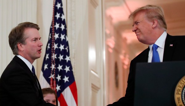 Victory lap: Trump to swear in Kavanaugh in prime-time ceremony