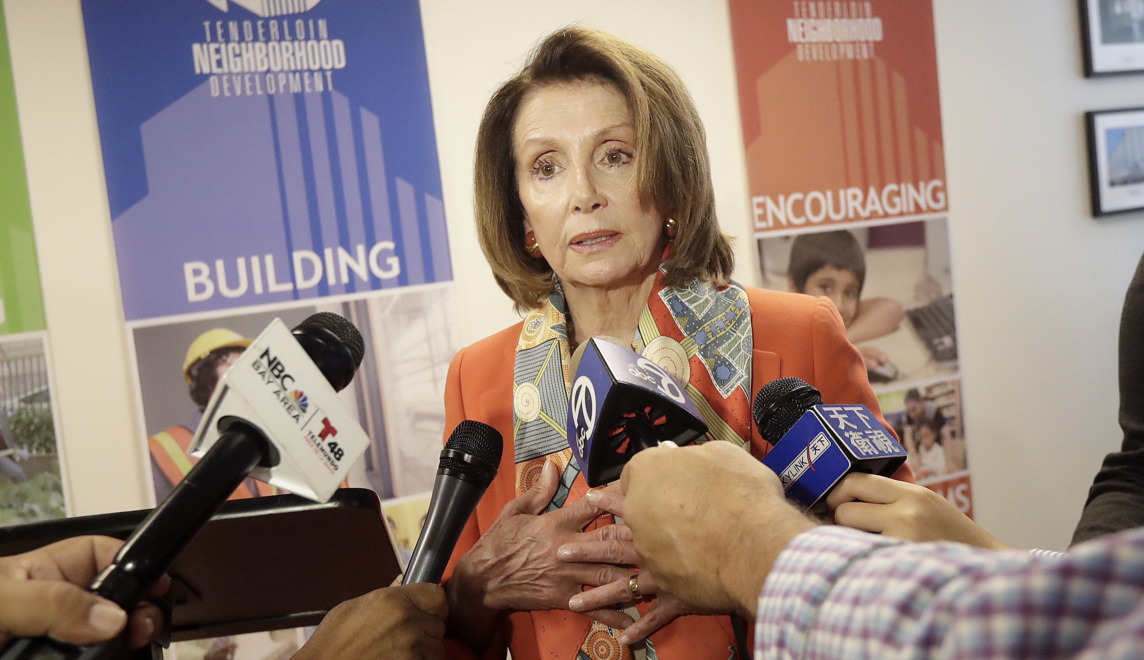Nancy Pelosi says she can ‘take the heat’ from those trying to push her out of leadership