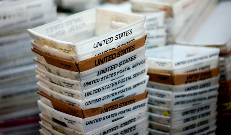 ‘He doesn’t want an election’: Biden smacks down Trump Postal Service opposition