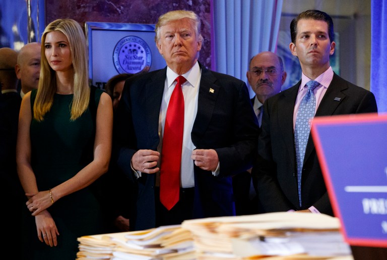TV's Keith Olbermann wants "prison" for President Trump and his family and staff.