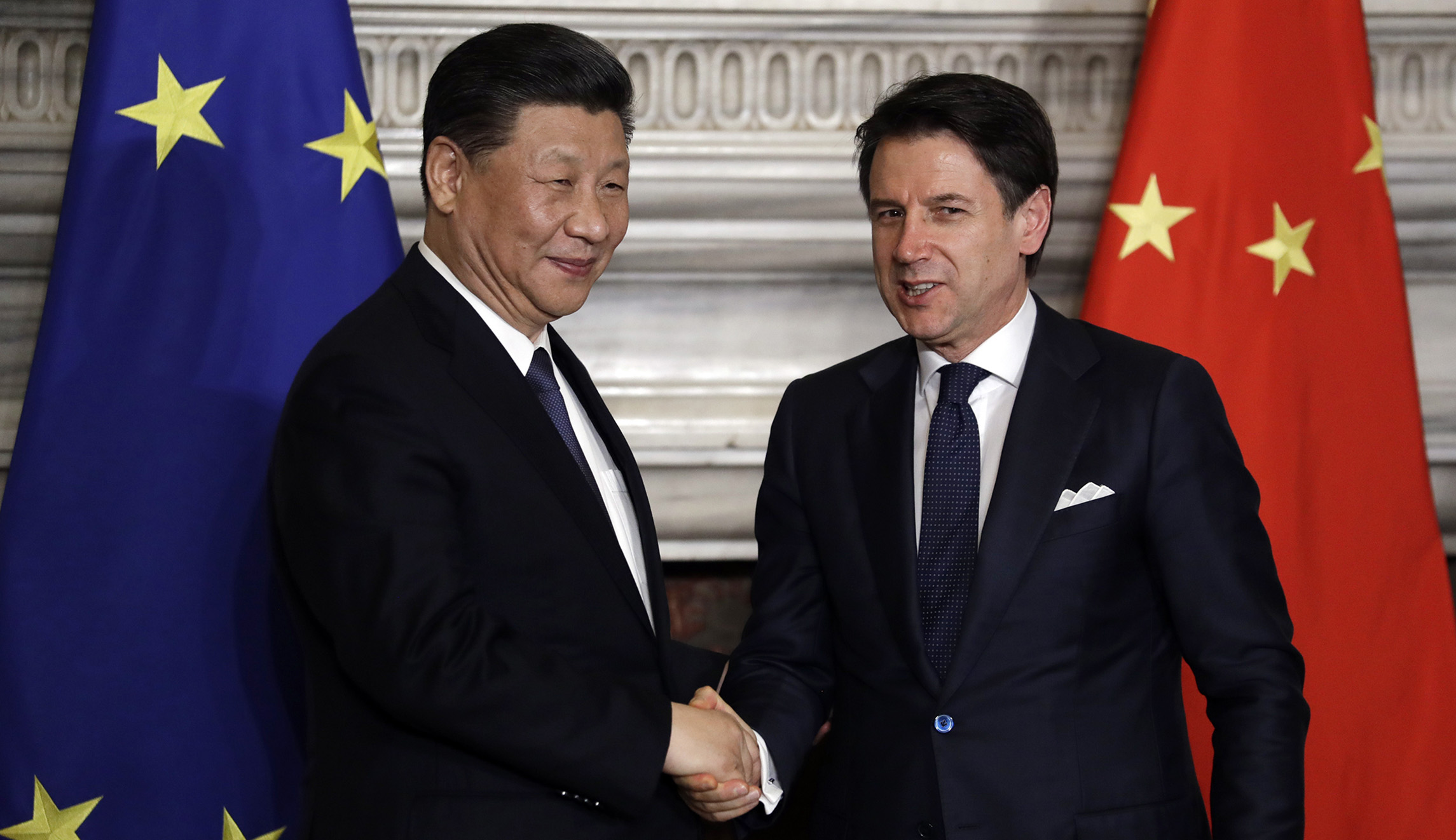 Italy, China sign accord deepening economic ties