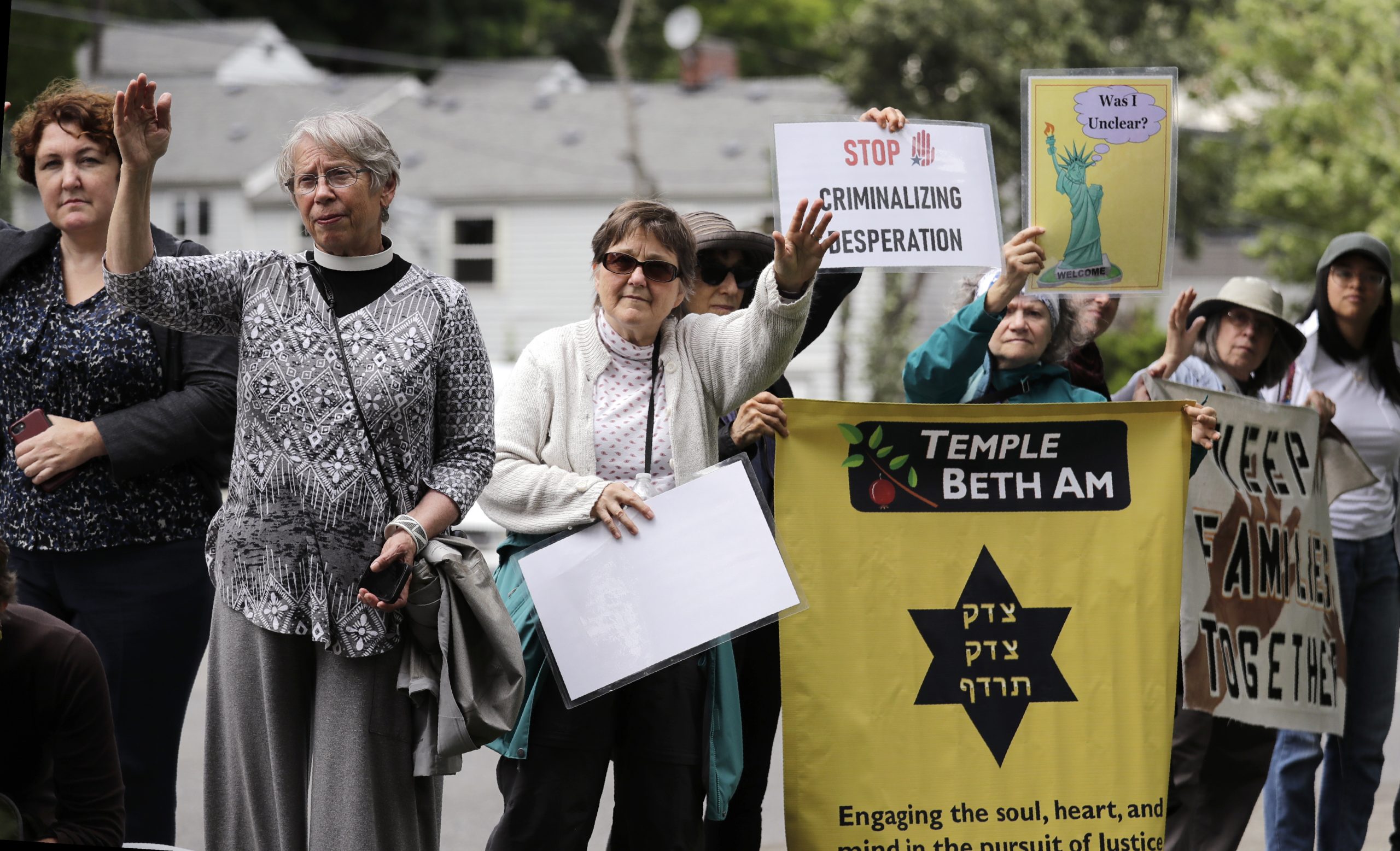 90-year-old Catholic nun among 70 immigration protesters arrested on Capitol Hill