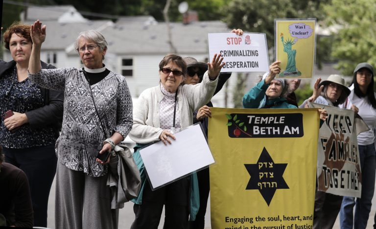 90-year-old Catholic nun among 70 immigration protesters arrested on Capitol Hill