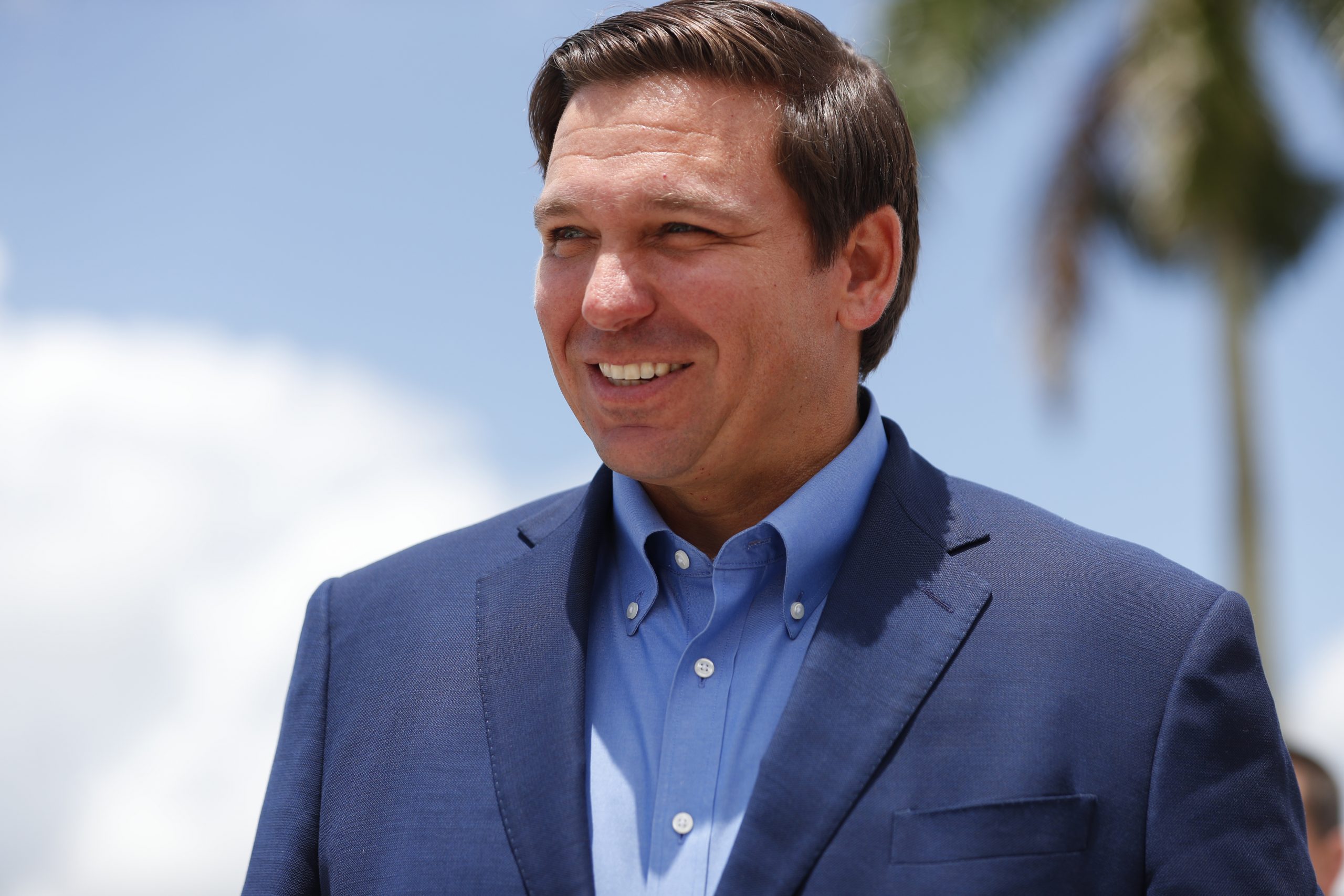 DeSantis scoffs at question about 2024 as Haley enters race