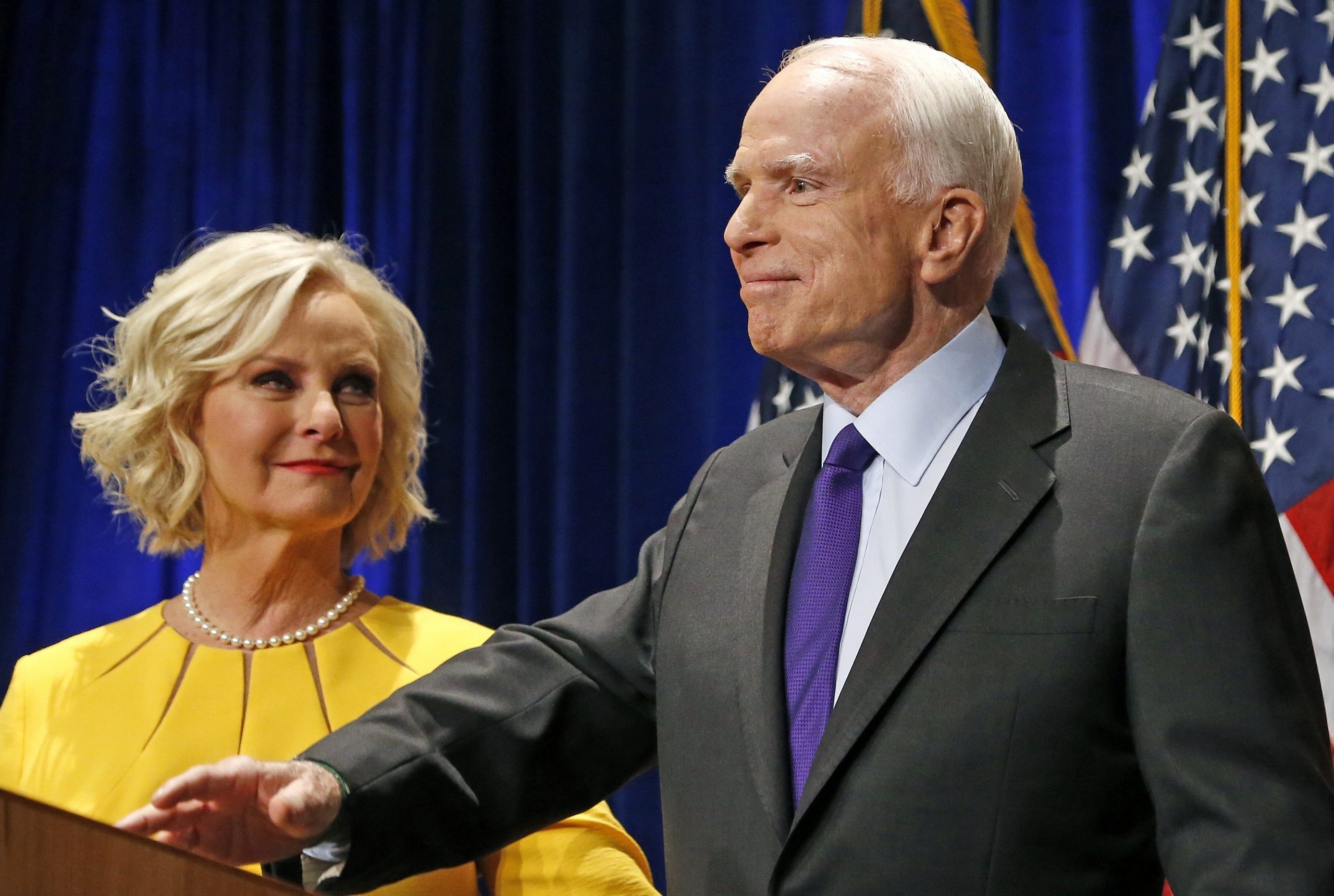 John and Cindy McCain