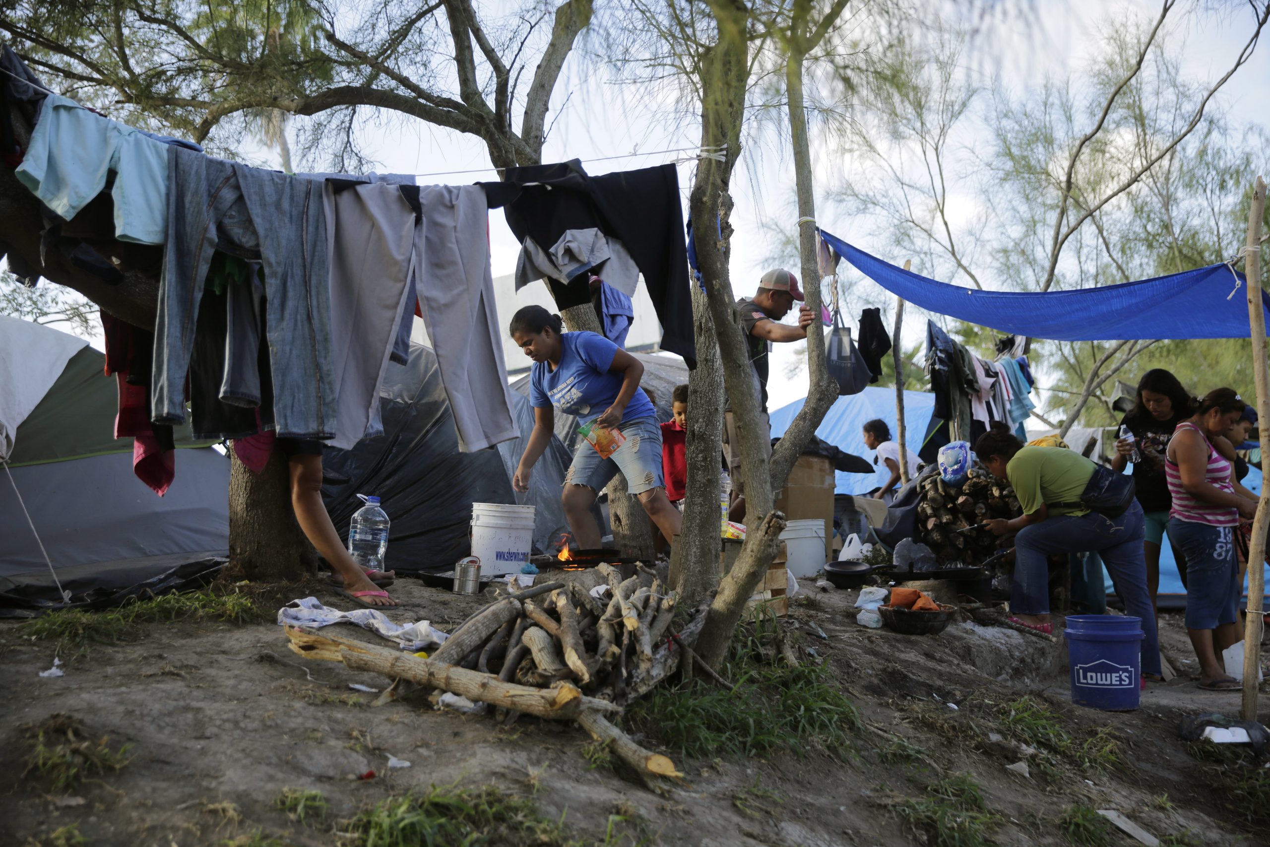 Border Migrant Camp