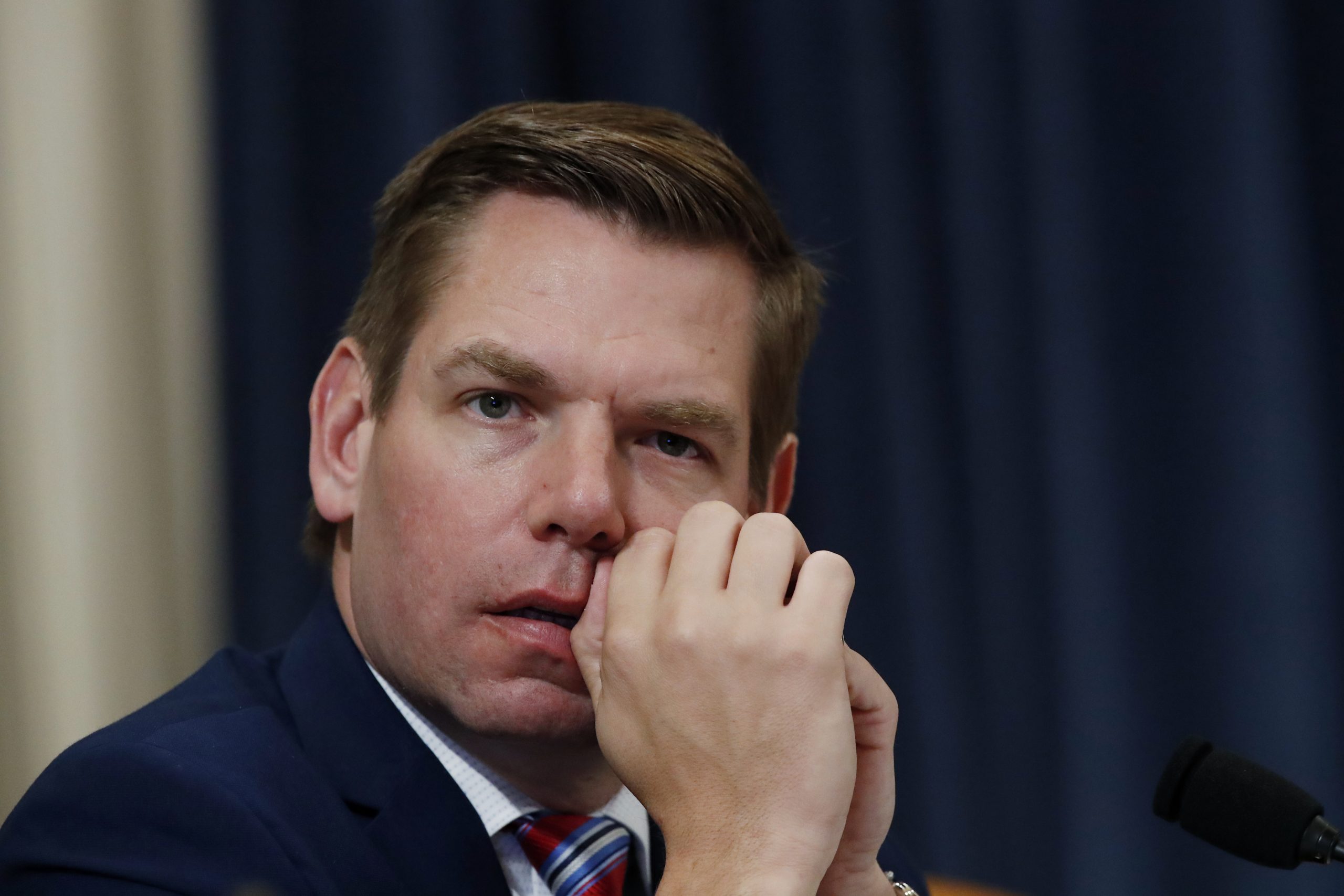 Eric Swalwell labels GOP women ‘creeps’ over bill banning boys from girls’ sports