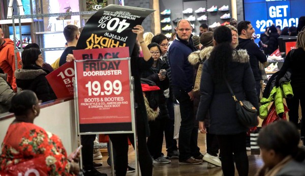 Number of Black Friday shoppers shatters expectations in good sign for retailers