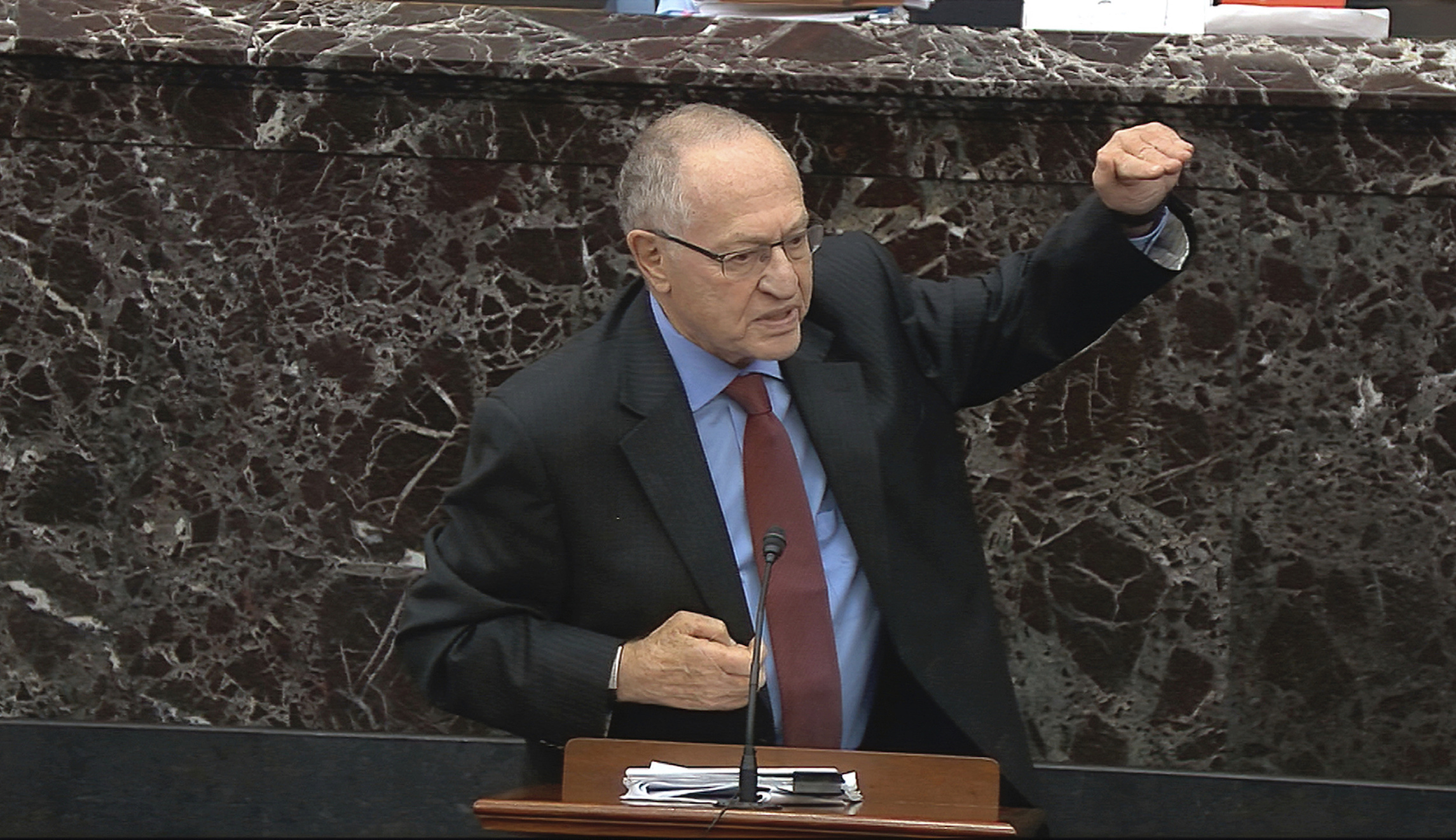 Dershowitz justifies Senate not calling witnesses: ‘Can’t introduce evidence if there’s no legitimate indictment’