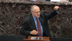 Dershowitz justifies Senate not calling witnesses: ‘Can’t introduce evidence if there’s no legitimate indictment’