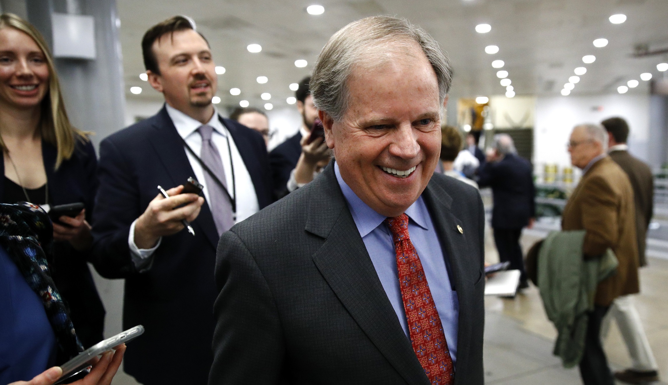 After GOP battle for Alabama Senate nod, Doug Jones awaits with oodles of cash