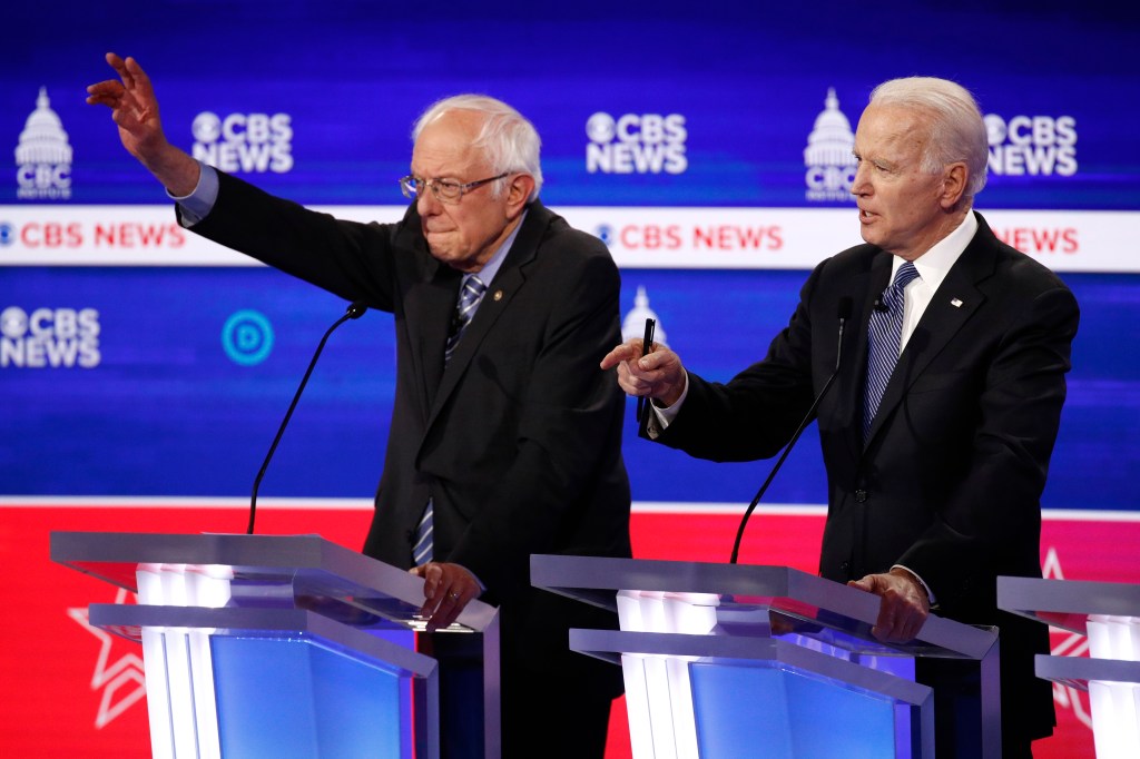 Morbid undertow as Sanders, 78, and Biden, 77, consider vice presidents
