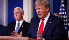 Trump and national media neck and neck for public’s trust over coronavirus information: Poll
