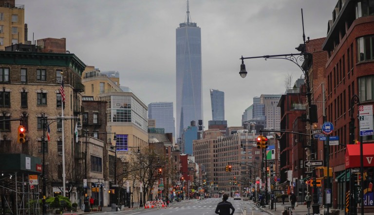 First airlift of medical supplies to New York City arrives