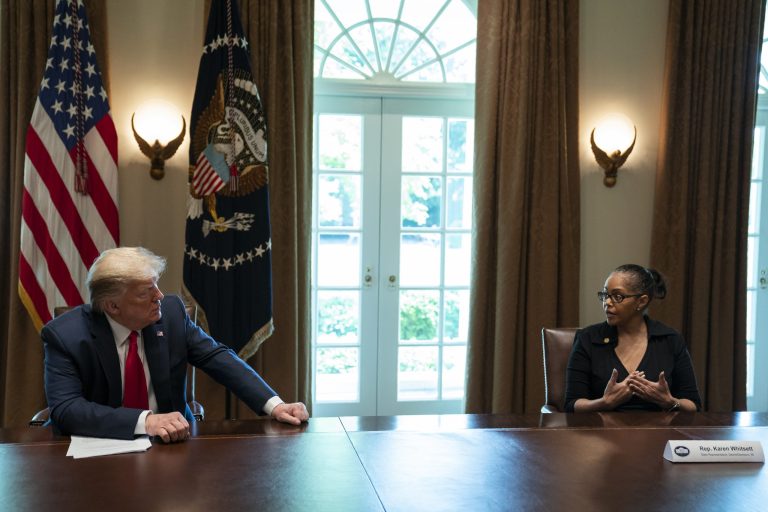 Michigan lawmaker who praised Trump files lawsuit against Whitmer and fellow Democrats who censured her