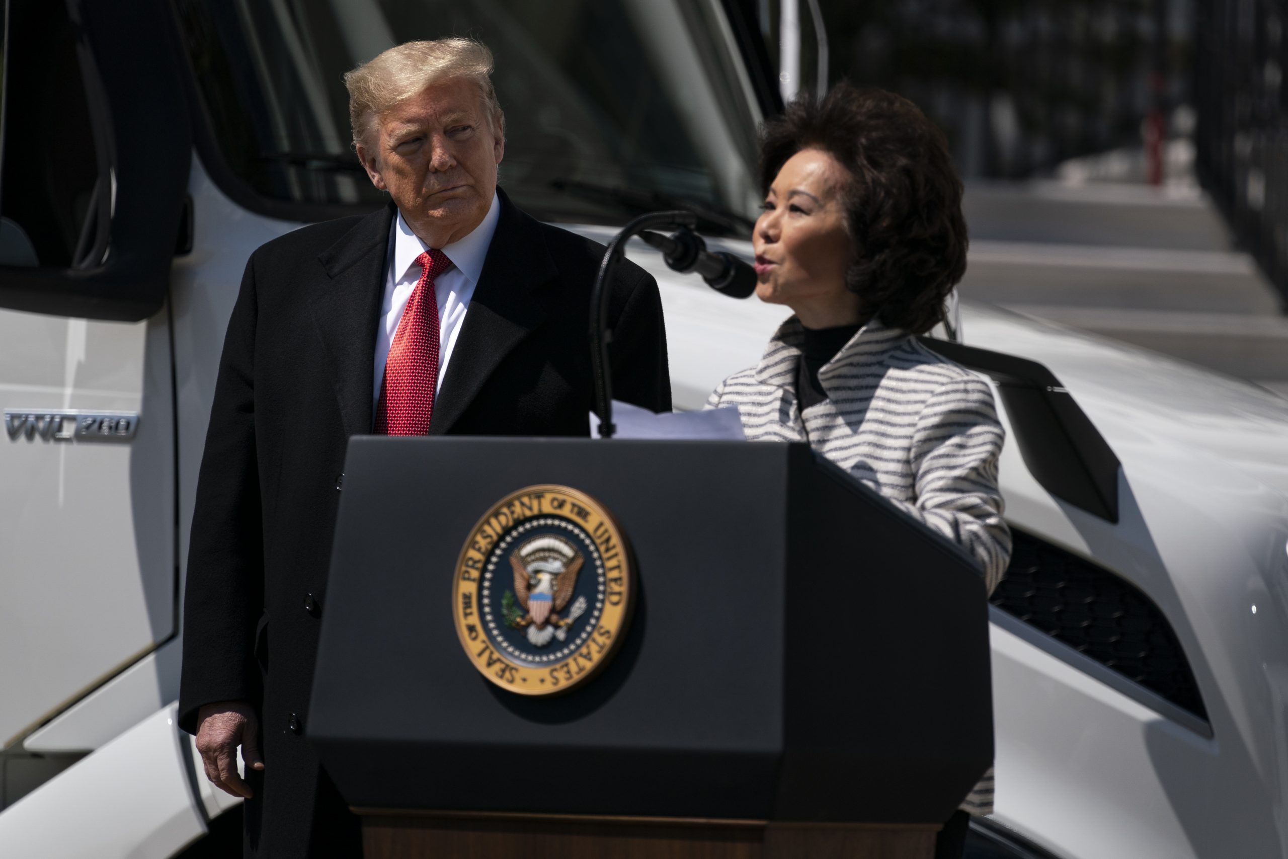 Donald Trump, Elaine Chao