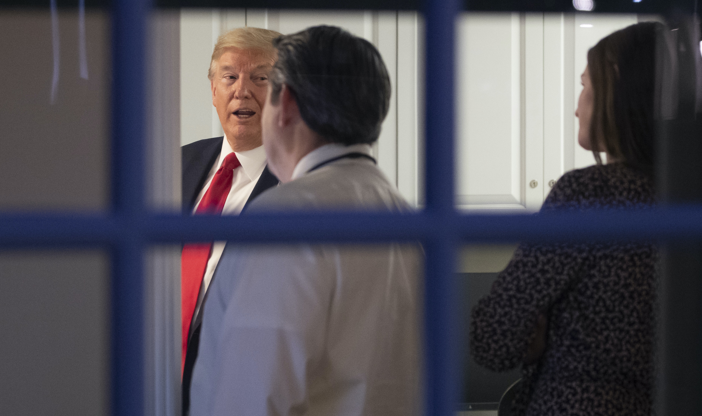 Donald Trump, Steven Groves, Margo Martin