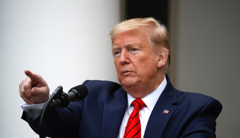Trump says US might resume funding WHO at 10% of what it was paying before
