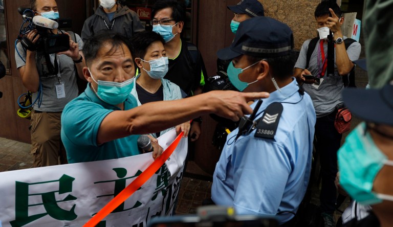 China’s Hong Kong crackdown threatens Trump’s trade balancing act