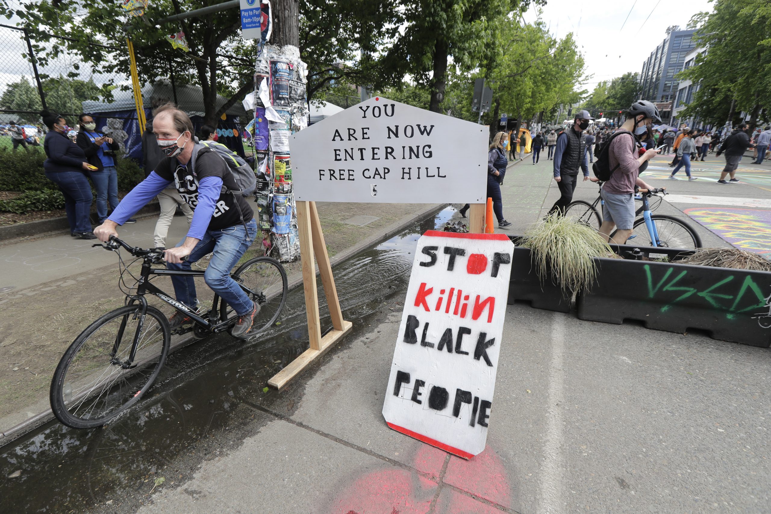 Seattle’s CHAZ is crazy enough on its own without fake photos