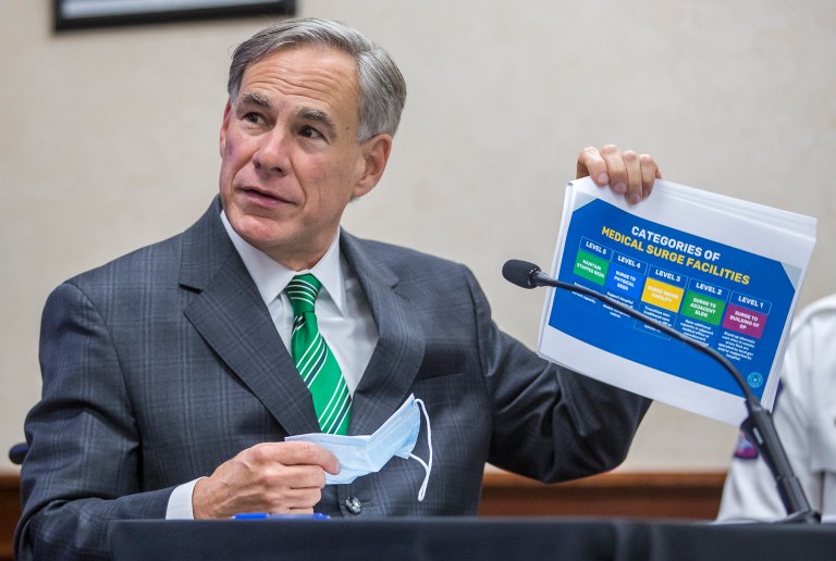 Twenty-one states now falling short of key testing benchmark for reopening