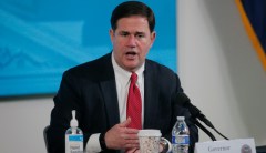 Trump vows Doug Ducey would never win GOP Senate primary in Arizona