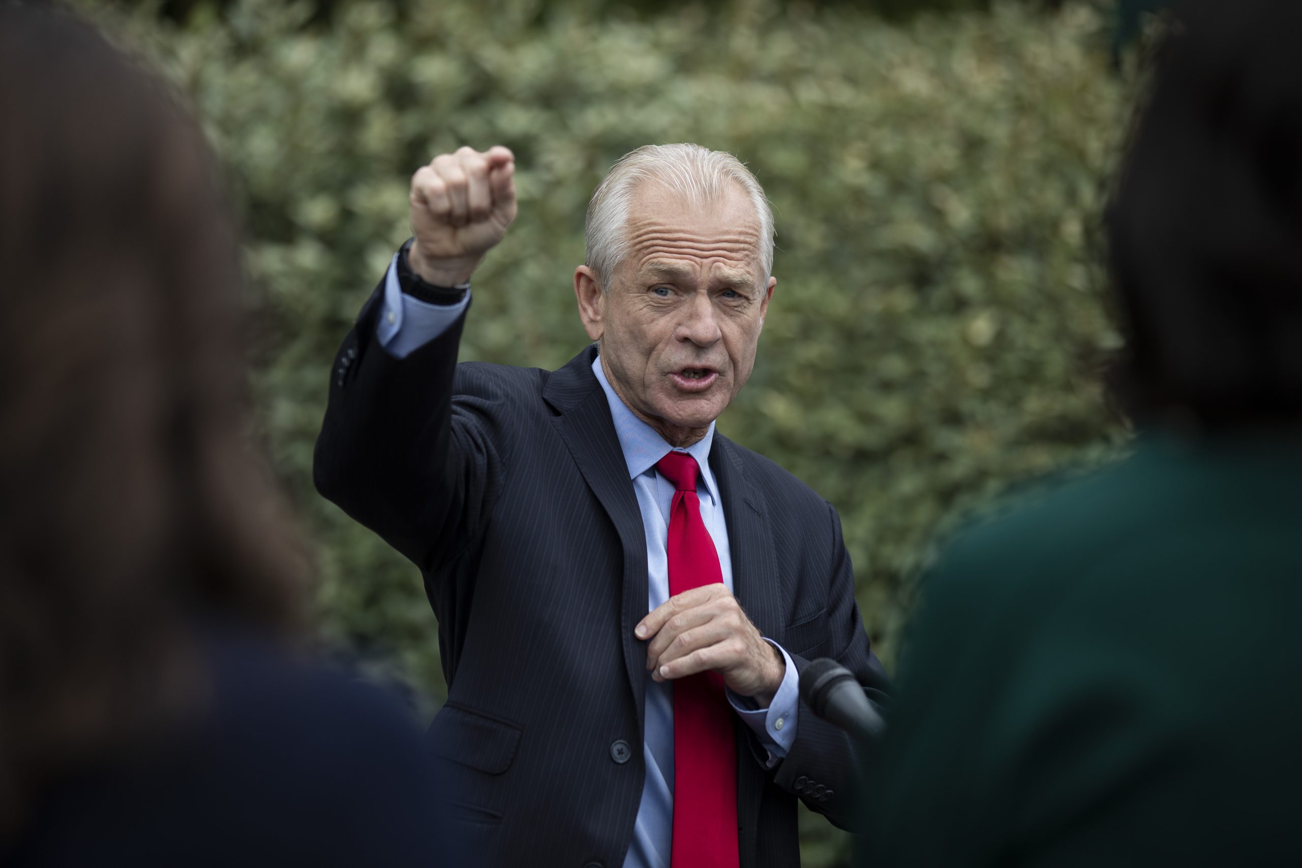 Peter Navarro distances self from aide who set up Oval Office meeting on military seizing voting machines