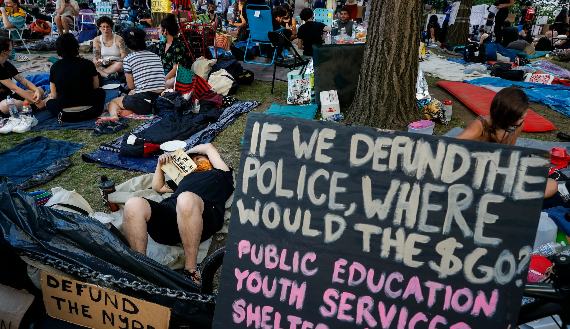 New York police remove ‘Occupy City Hall’ encampment in early morning raid