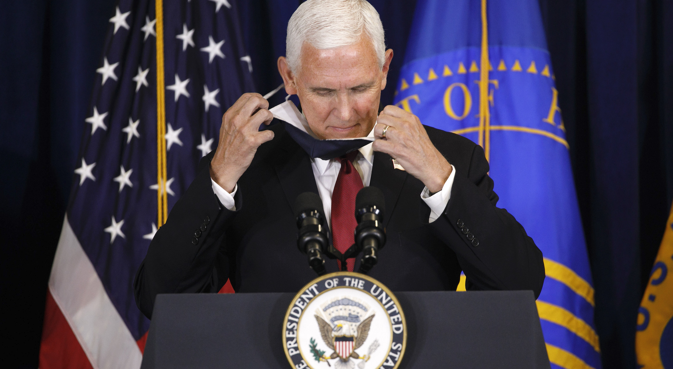 Pence says America ready to meet growing contagion after dire Fauci warning