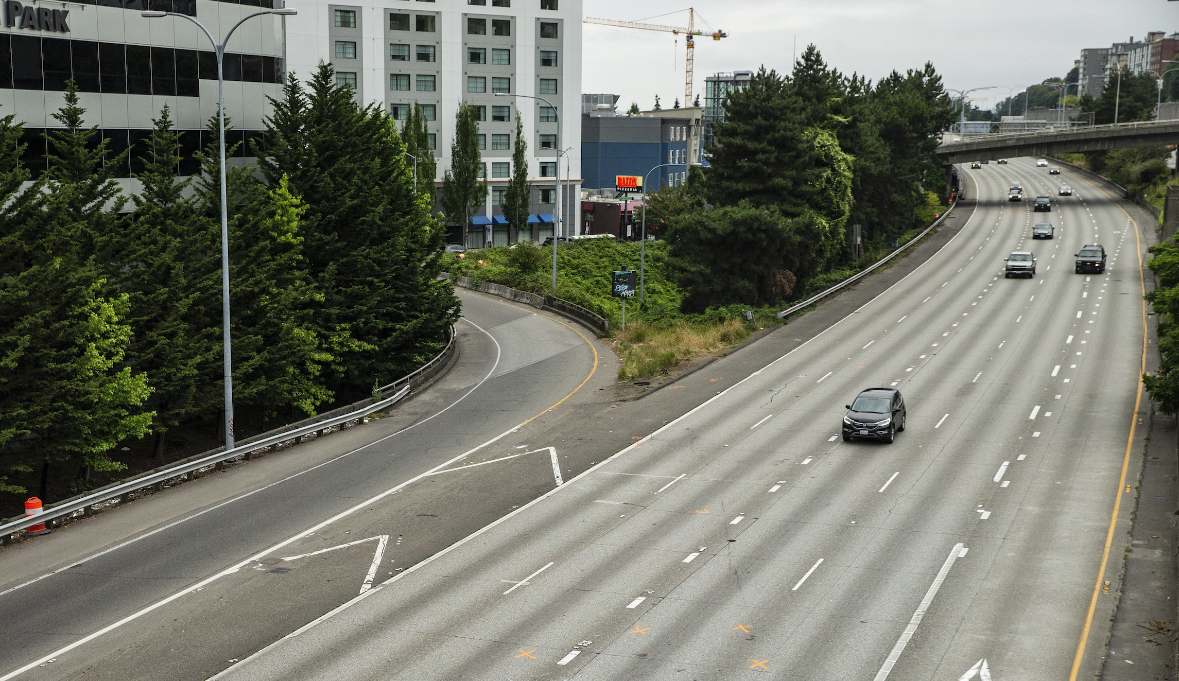 Seattle protester dies after being hit by vehicle during demonstration on closed highway