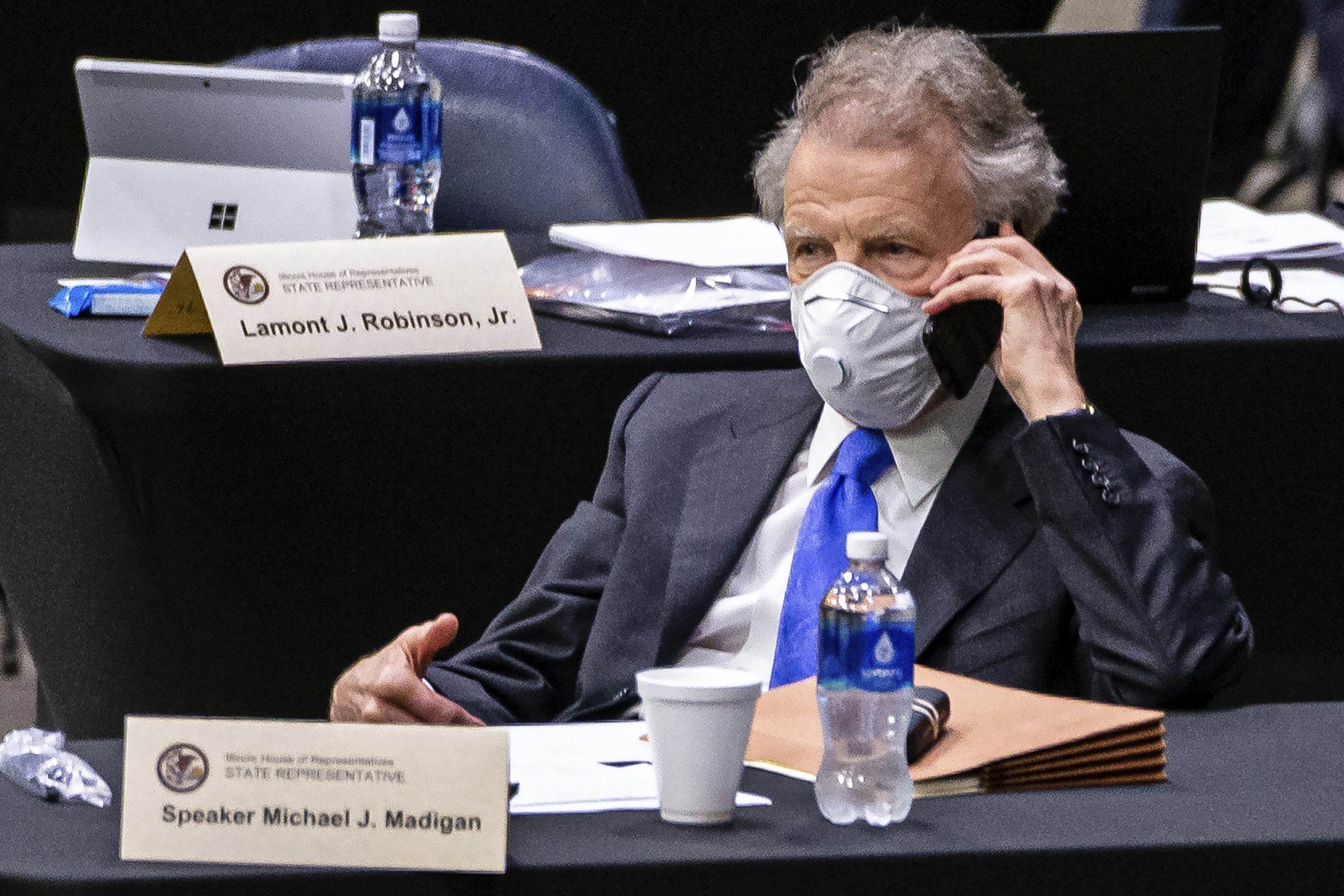 Pritzker, Durbin, Duckworth say Madigan should step down from party leadership