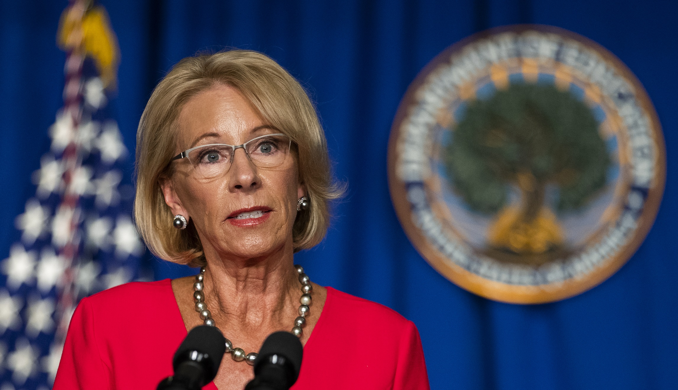 Betsy DeVos is right that boys can’t be girls
