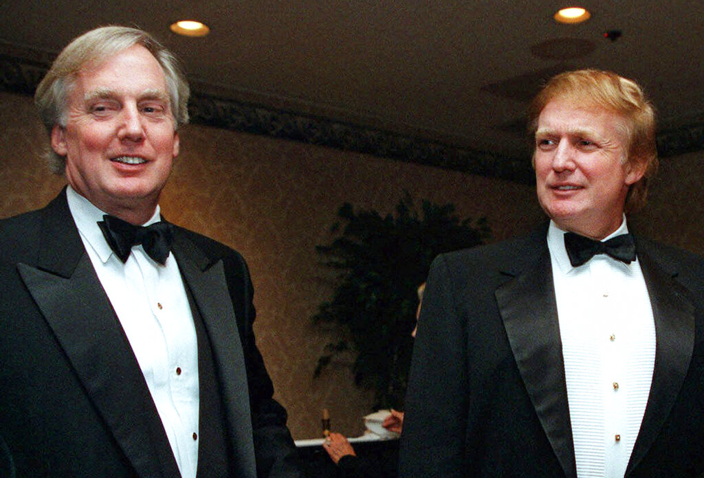 ‘Took the wrong Trump’: Critics attack the president after his brother’s death