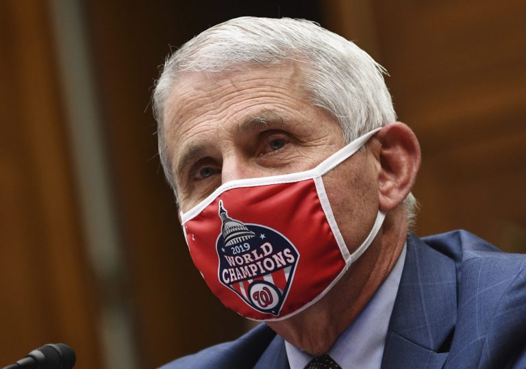 Dr. Anthony Fauci, director of the National Institute for Allergy and Infectious Diseases, is Washington's top official.