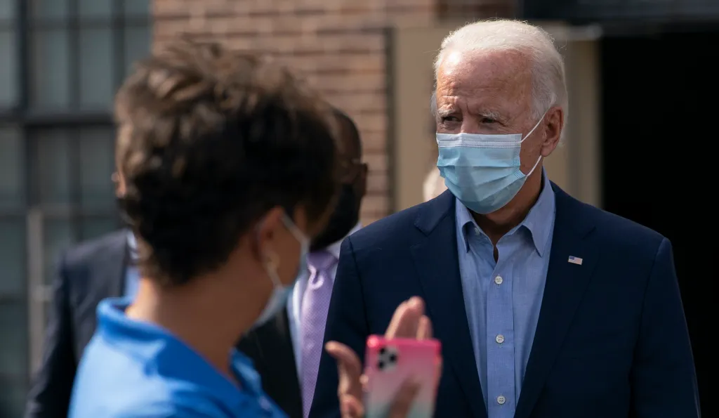 Biden condemns antifa