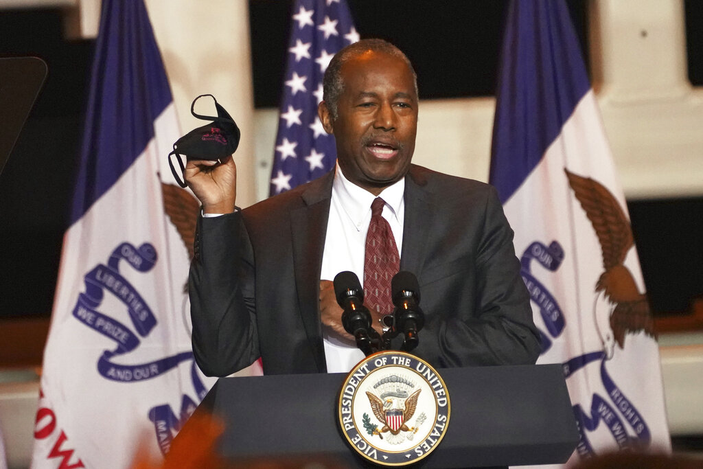 Ben Carson: ‘Criminal’ how Biden ‘was stashed away in the basement’ in 2020