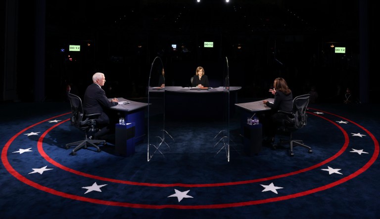 Kamala Harris dodges Supreme Court-packing question when put on spot by Pence during debate