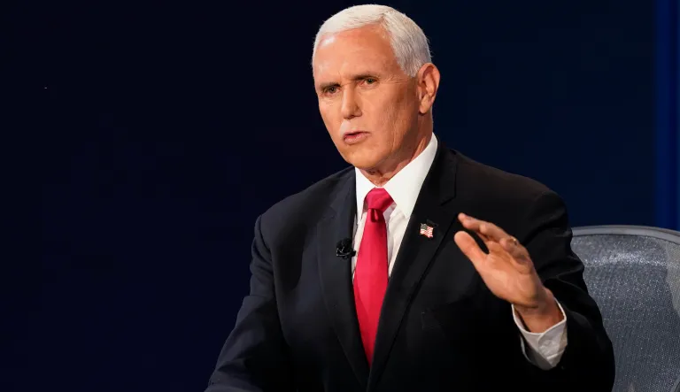 Pence accuses ‘climate alarmists’ of exaggerating effect of global warming on hurricanes and wildfires
