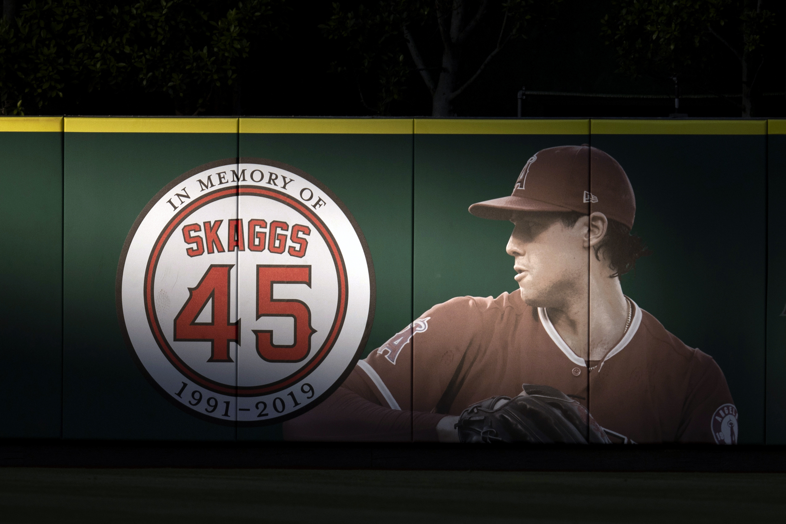 Angels Skaggs Death Indictment Baseball
