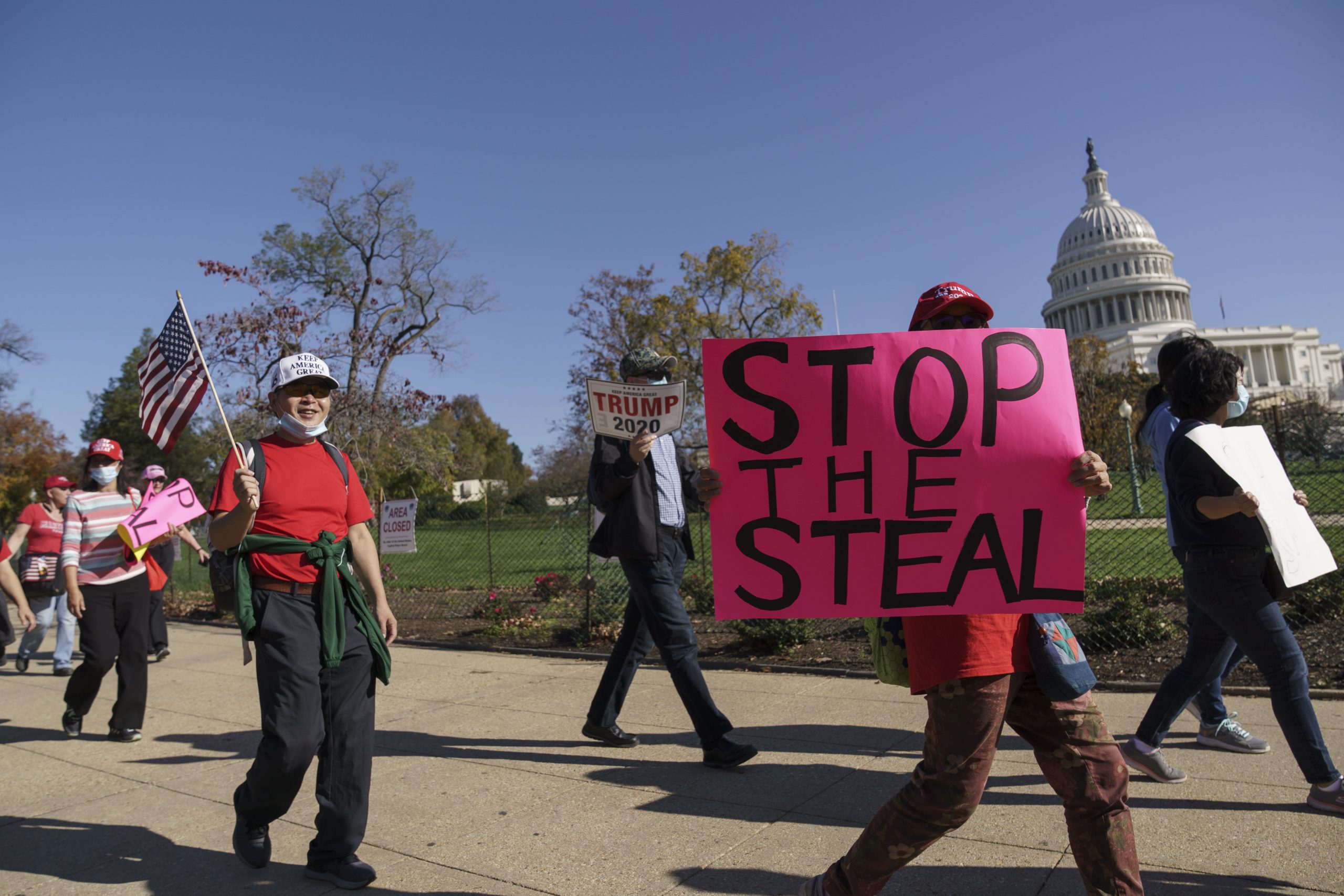 Majority agrees: Don’t punish Trump for election theft claims