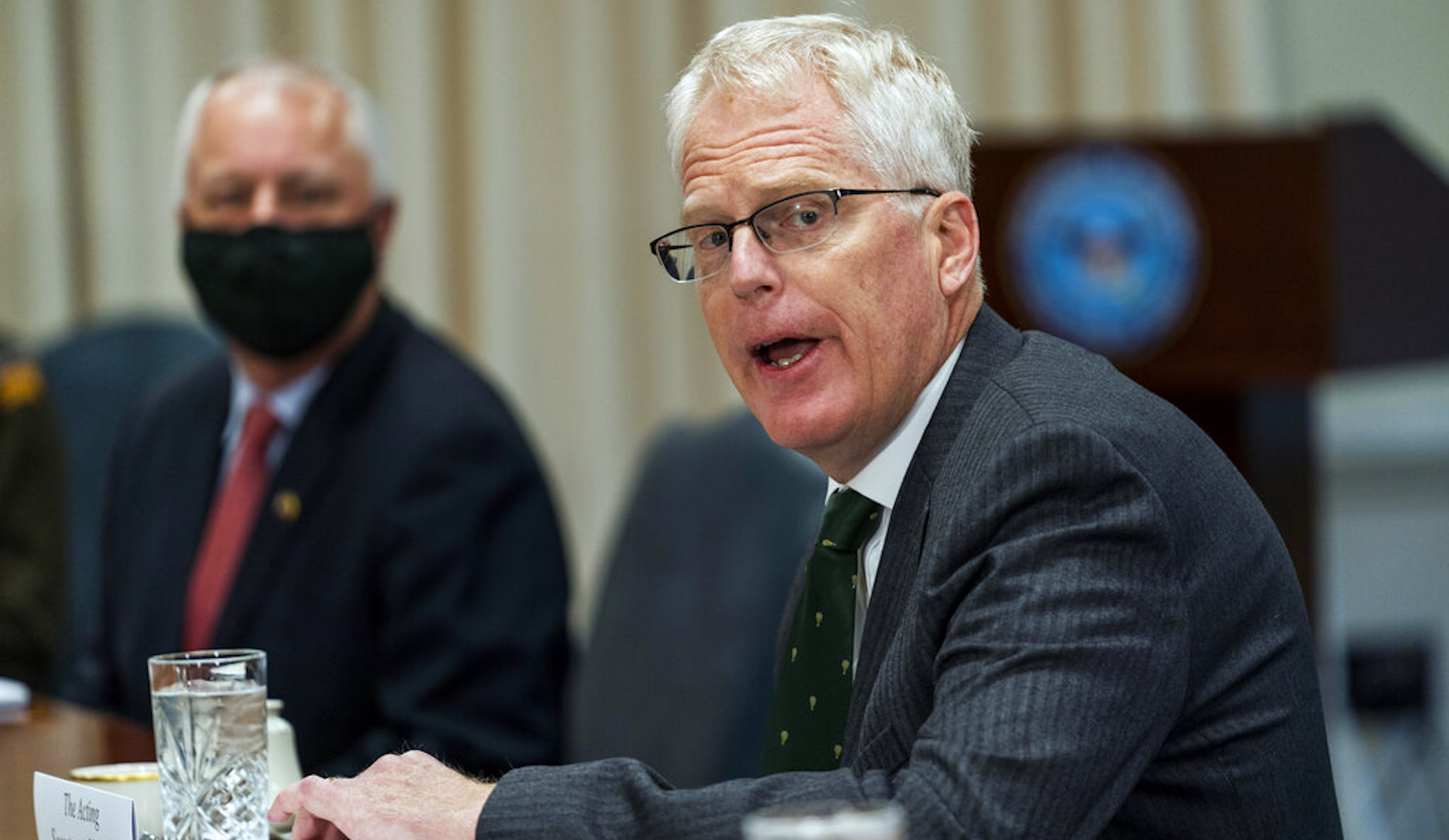 ‘You’re fired! You’re hired!’: Trump’s final acting Pentagon chief recounts how he got the job