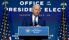 Biden responds to clashes at pro-Trump march in DC by denouncing ‘all acts of violence’