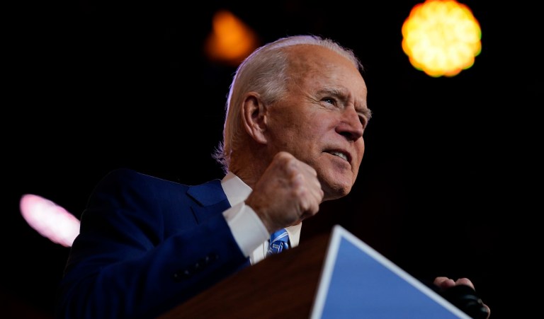 Biden says he’s done ‘something good for the country’ in ousting Trump