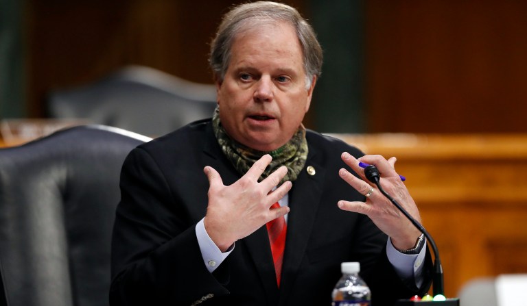 Black Democrats cool on Doug Jones as Biden attorney general pick