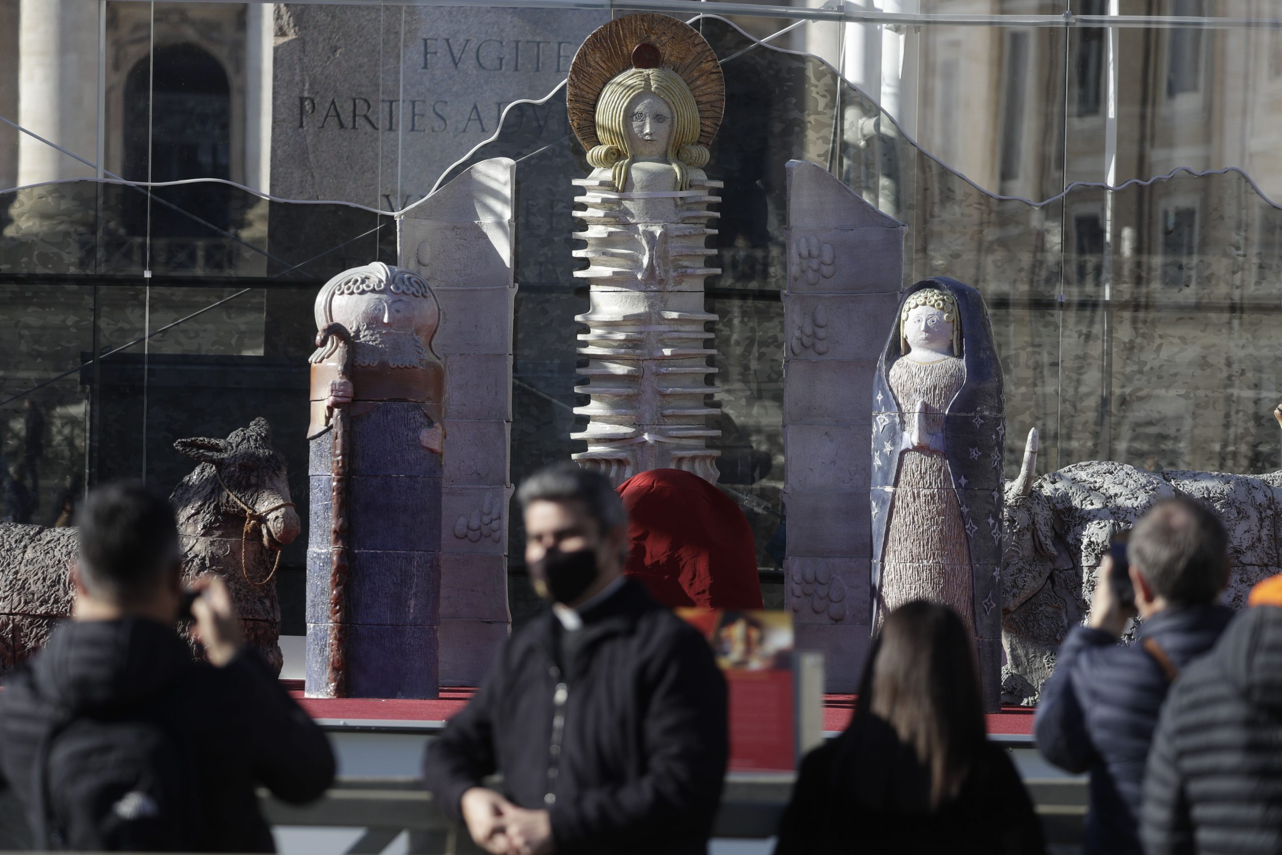 Vatican Nativity scene ridiculed for ‘embarrassing’ futuristic figures