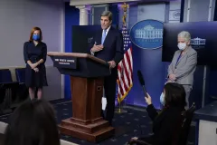 Countries representing 60% of global economy raising climate targets at Biden summit, Kerry says