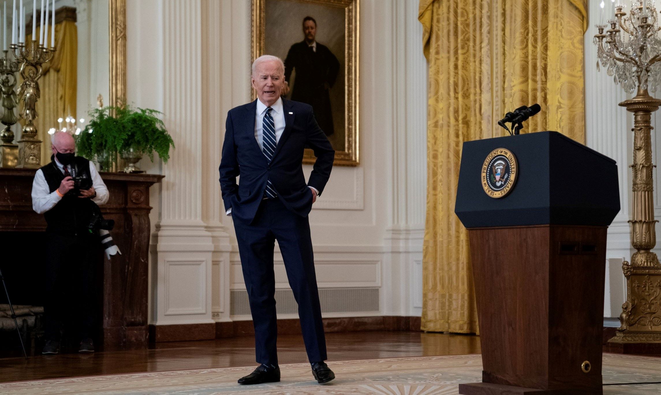 Biden’s first press conference delivers head-scratching moments and ammunition for Republicans