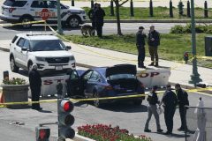 Capitol officer killed after being rammed by driver; suspect shot dead by police